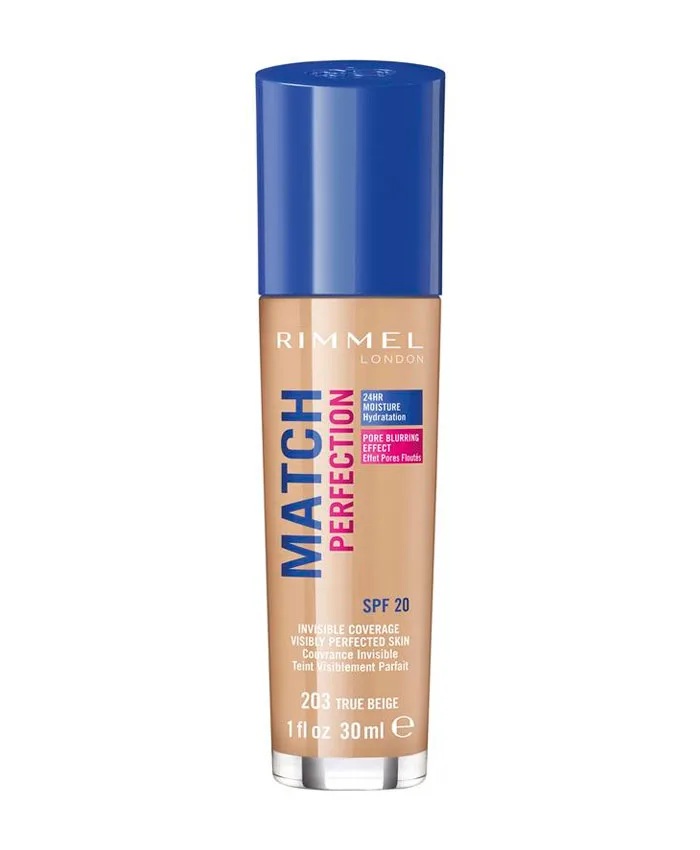 Rimmel London Match Perfection 203 Тональный крем 30 мл