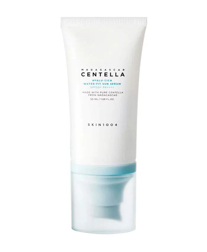 Skin1004 Madagascar Centella Hyalu-Cica Water-Fit Sun Serum Madagascar Centella Hyalu-Cica Water-Fit Sun Serum SPF50+ PA++++ Günəşdən qoruyucu krem 50 ml