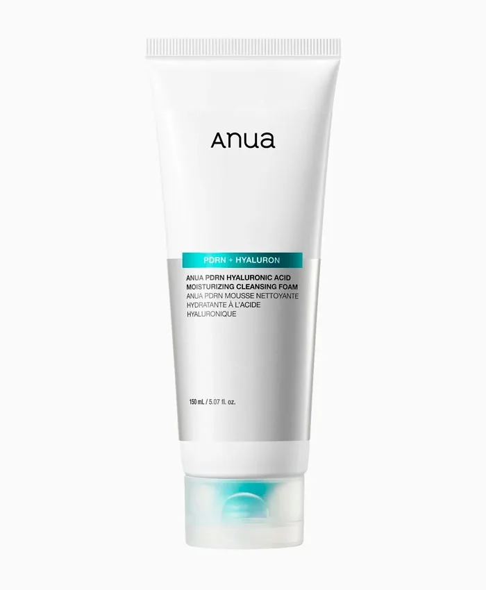 Anua Pdrn Hyaluronic Acid Moisturizing Cleansing Foam Пенка для умывания 150 мл