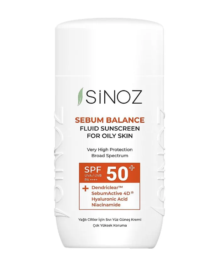 Sinoz 50+ Sebum Balance для Жирной Кожи 50+ Sebum Balance Fluid Sunscreen Солнцезащитный крем 50 мл