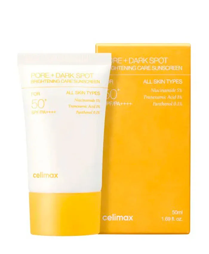 Celimax Pore+dark Spot Brightening Care Sunscreen SPF50+ PA++++ Солнцезащитный крем 50 мл