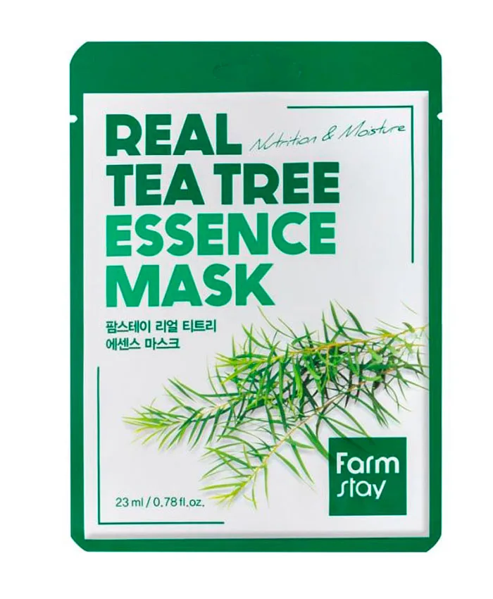 FarmStay Real Tea Tree Essence Mask Маска для лица