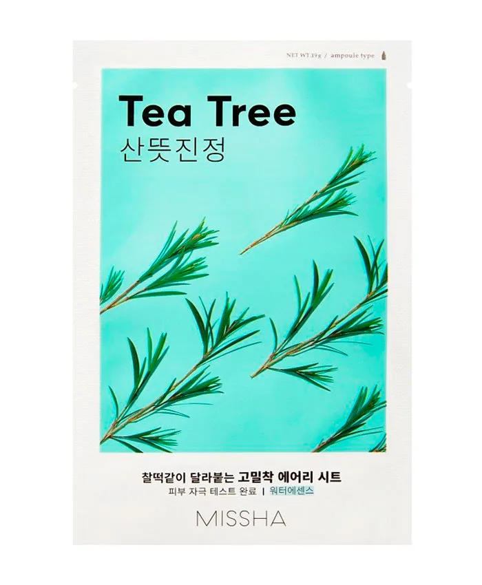 Missha Airy Fit Sheet Mask Tea Tree Маска для лица