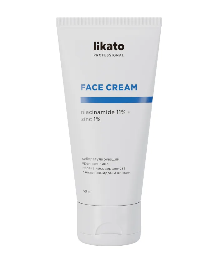 Likato Professional Face Cream Себорегулирующий Против Несовершенств с Ниацинамидом и Цинком Крем для лица 50 мл