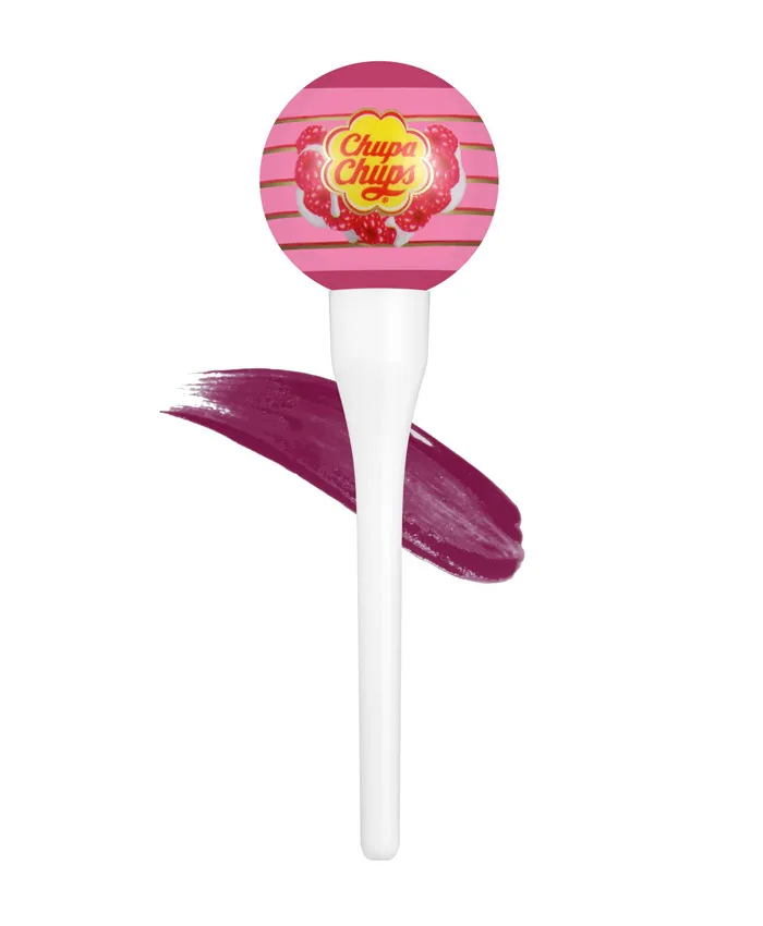 Chupa Chups Жидкая Тинт Raspberry & Cream Помада
