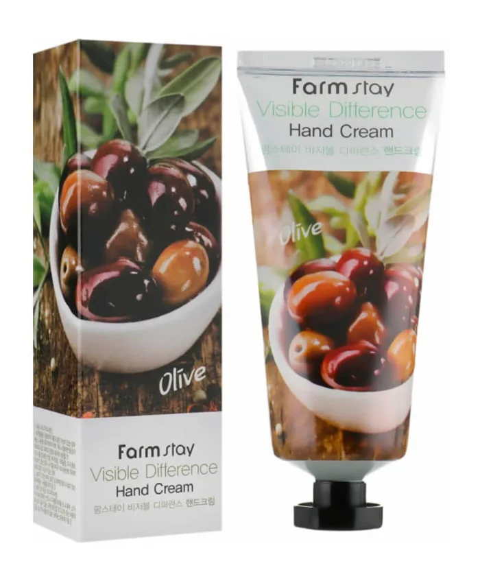 FarmStay Visible Difference Olive Hand cream 100 ml