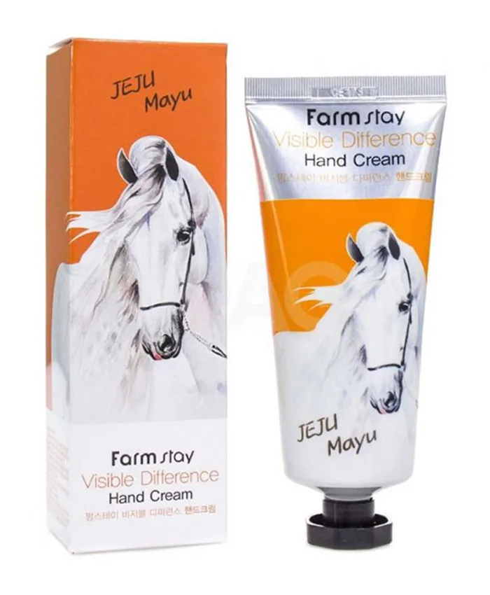 FarmStay Visible Difference Hand Cream Horse Oil Hand cream 100 ml